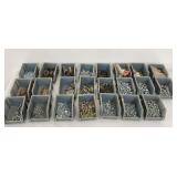 Hardware Assortment: Nails, Machine Screws, Rubber