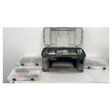 Plano 732 Tackle Box w/ Contents Rapala Assortment