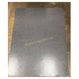 Unused Gray Office Chair Mat Approx 35" x 47"