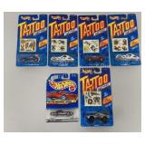 Hot Wheels Tattoo Machines Assortment 1992, 1997