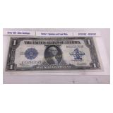 1923 One Dollar Silver Certificate AU Large Note