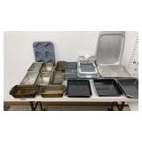 Baking Items: Loaf Pans, Cake Pans, Heart Pan &
