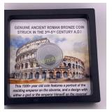 Genuine Ancient Roman Bronze Coin 1500+ Yrs Old