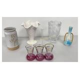 VTG Vase Assortment Various Sizes & Styles
