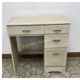 Wooden 4 Drawer Student Desk