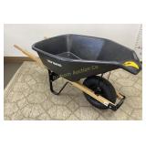True Temper EZ Pour Wheel Barrow w/ Pneumatic Tire