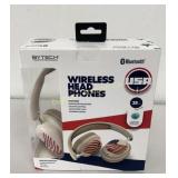Bytech Blue Tooth Patriotic Head Phones