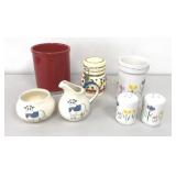 Utensil Holders, Creamer & Sugar, Canister,