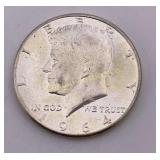 1964 Kennedy Uncirculated Half Dollar