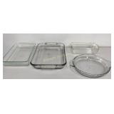 Pyrex & Anchor Hocking Glass Baking Pan Assortment