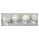 Exterior Wall Lights 4 Pc Lot