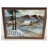 Mary Ferguson Painting "Ranch Near Boulder Co"