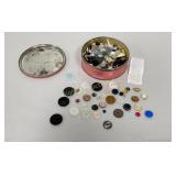 VTG Old Button Collection