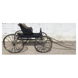 Antique Single Bench Buckboard Buggy Late 1800's