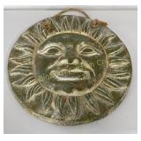 Terracotta 19' Sun & Moon Face Wall Decor
