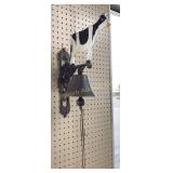Cast Iron Cow Wall Mount Bell 5ï¿½' Diameter