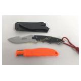 Tomahawk Fixed Blade Knife w/ 3' 440 Steel