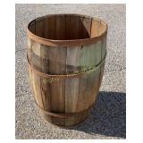VTG Wooden Barrel Approx 36' Tall