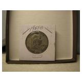 1954D Ben Franklin half silver dollar