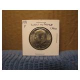 1971D Uncirculated Kennedy half dollar
