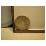 1960 Silver Ben Franklin Silver half dollar