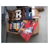 Box lot of misc household decor, collectibles