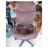 Leather suede? Office chair