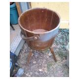 Wooden planter