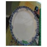 17" Ironstone platter