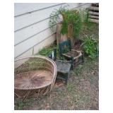 MIsc plants and planters lot