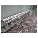24ft Werner extension ladder