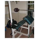 Golds Gym weight station