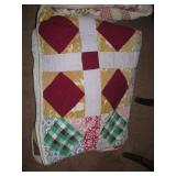 Handmade quilt-gently used