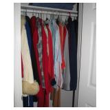 Misc Clothing in hall closet
