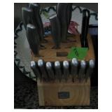 Chicago Cutlery Knife block