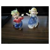 Dutch Boy and Girl salt and pepper