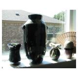 MIsc glazed vases lot