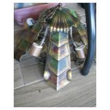 Very nice light fixture-art decco style