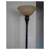 6ft Frosted glass floor lamp