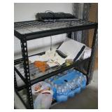 Metal garage shelf 4x4ft