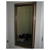 Wooden frame mirror