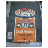Unopened Stadium Club 1992-93 Super premium