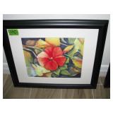 Patty Hansen framed picture-vivarant colors