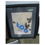 Oriental framed picture-nice color