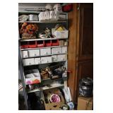 Shelf and everything on it