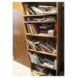 Cookbooks and shelf