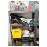 Shelf and everything on it