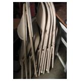 lot of folding chairs