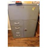 Metal File Desk