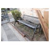 glider swing with wood to fix